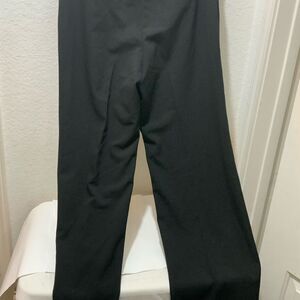 Chico's Magique Pants trousers Straight Leg Wide  Black Women size 1